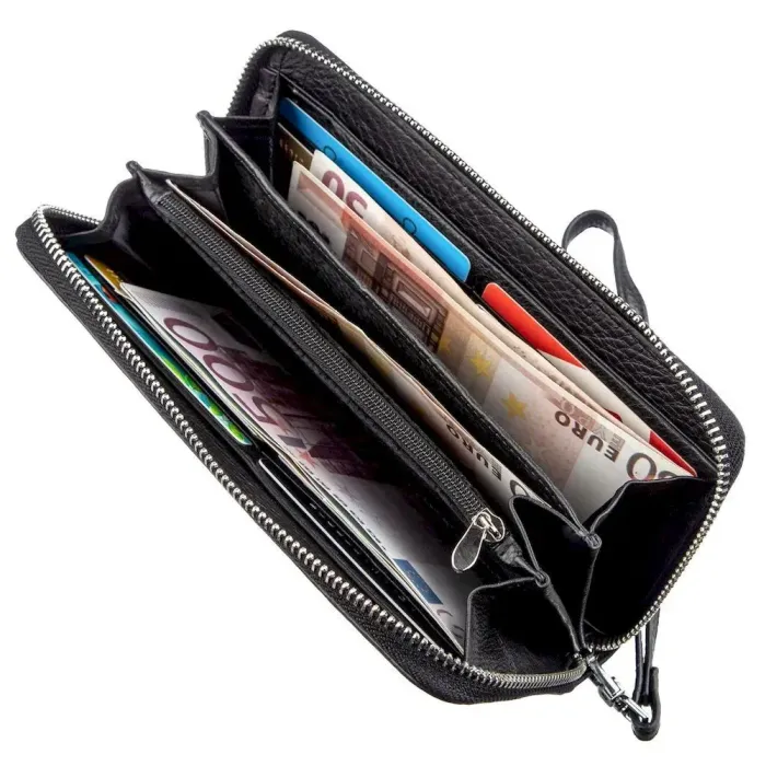 Чоловічий гаманець-клатч Boston 18804 Чорний