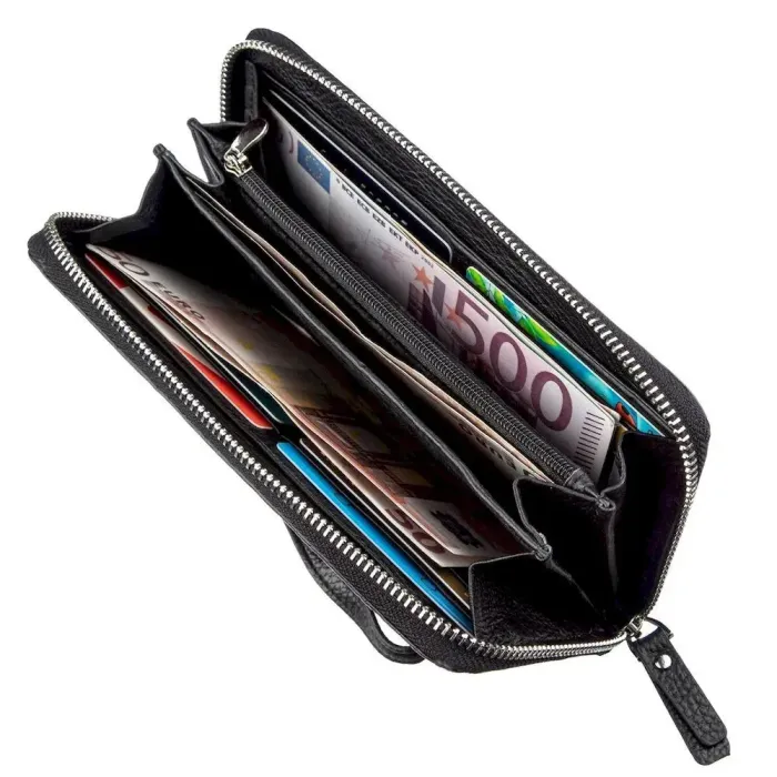 Чоловічий гаманець-клатч Boston 18804 Чорний