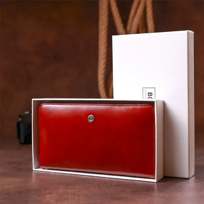 Оригінальний чоловічий портмоне-клатч Boston 18805 Коричневий