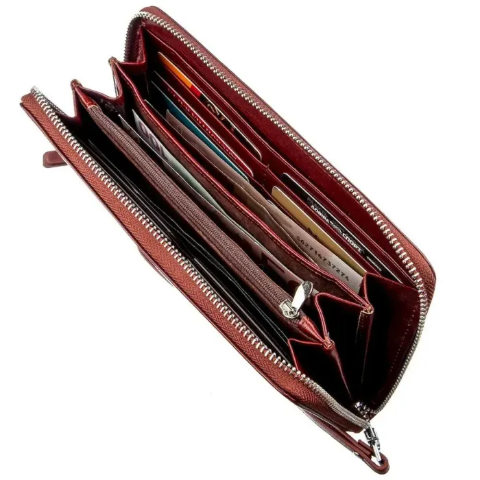 Оригінальний чоловічий портмоне-клатч Boston 18805 Коричневий