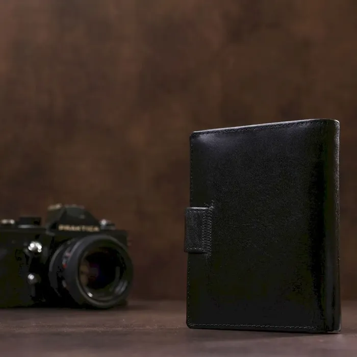 Класичний чоловічий гаманець Boston 18811 Чорний