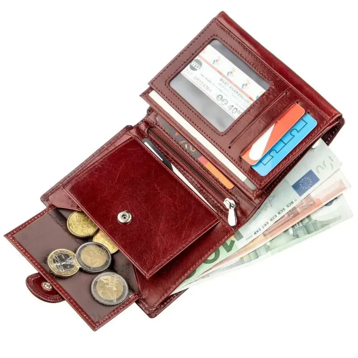 Чоловічий гаманець Boston 18812 Коричневий