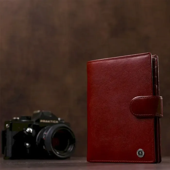 Практичний шкіряний чоловічий гаманець Boston 18818