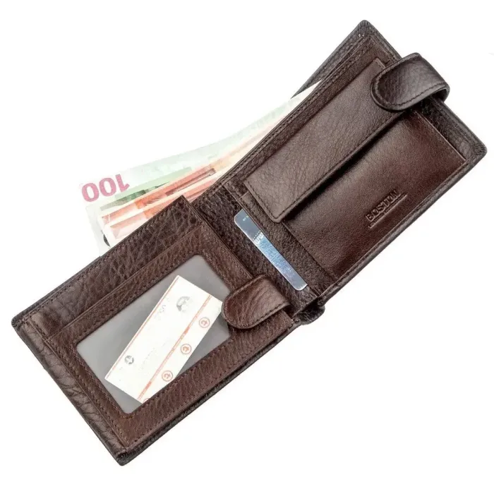 Чоловічий гаманець Boston 18819 Коричневий