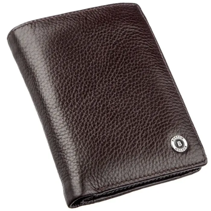 Сучасне чоловіче портмоне Boston 18825 Коричневий