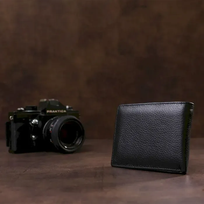 Мужской кошелек с зажимом Boston 18828 Черный