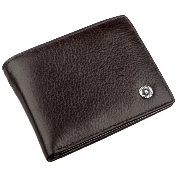 Шкіряний чоловічий гаманець на магніті Boston 18829