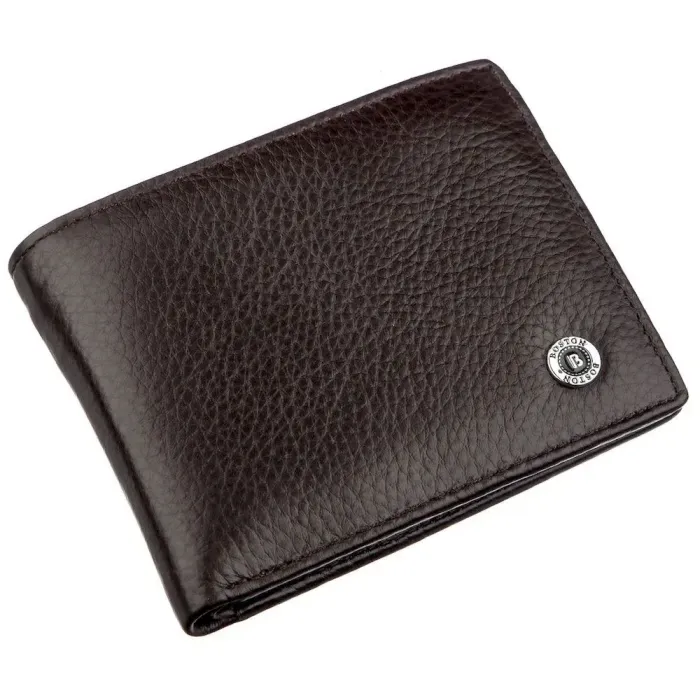 Шкіряний чоловічий гаманець на магніті Boston 18829