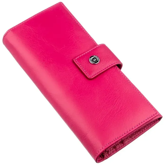 Яскравий та практичний жіночий гаманець Boston 18847 Рожевий