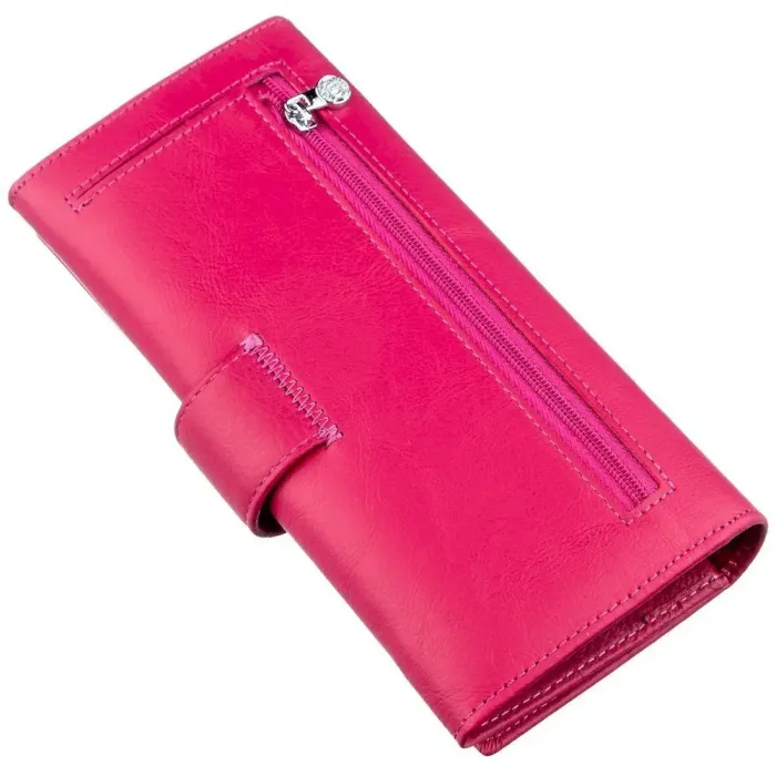Яскравий та практичний жіночий гаманець Boston 18847 Рожевий