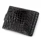 Гаманець CROCODILE LEATHER 18207 із натуральної шкіри крокодила Чорний