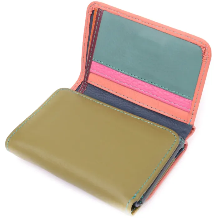 Кошелек для стильных девушек из натуральной кожи ST Leather 22494 Разноцветный