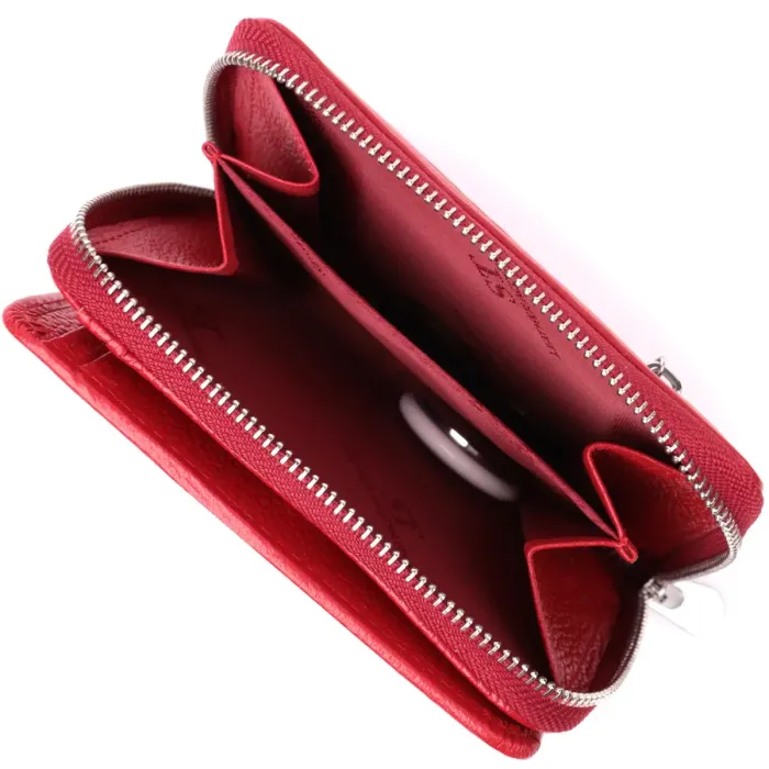Кошелек для женщин яркого цвета из натуральной кожи ST Leather 22552 Красный