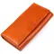 Гаманець горизонтальний жіночий шкіряний BALIYA 18971 Помаранчевий