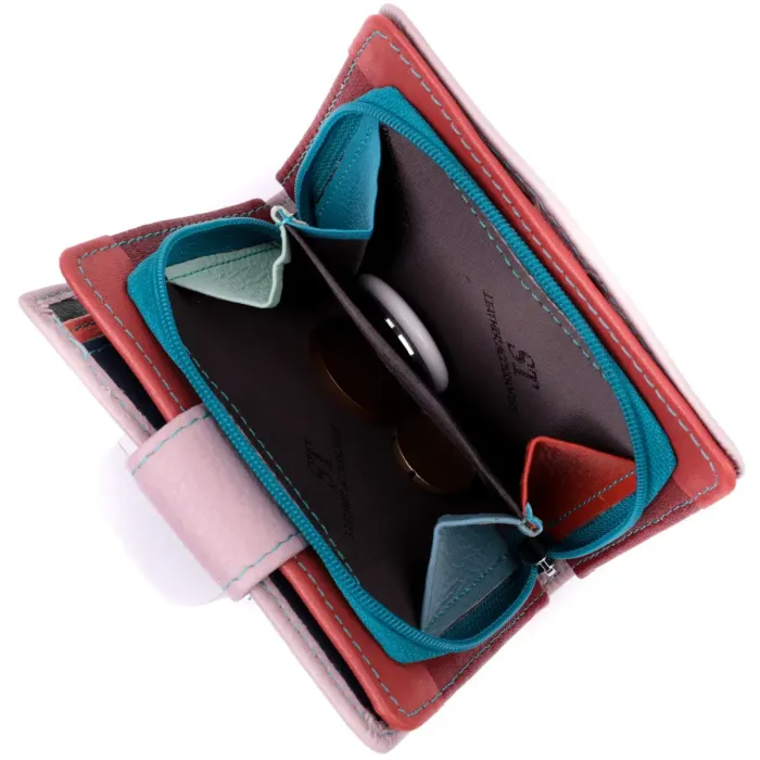 Гаманець з натуральної шкіри для жінок вертикального формату ST Leather 19439