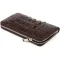 Кошелек-клатч из натуральной кожи крокодила CROCODILE LEATHER 18017 Коричневый