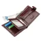 Гаманець чоловічий шкіряний флотар TAILIAN 18985 Коричневий