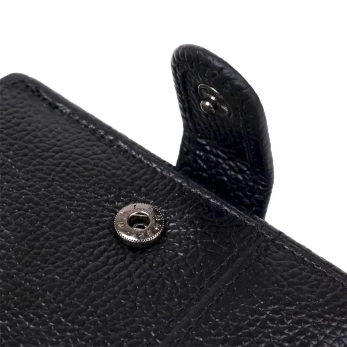 Гаманець чоловічий шкіряний флотар TAILIAN 18994 Чорний