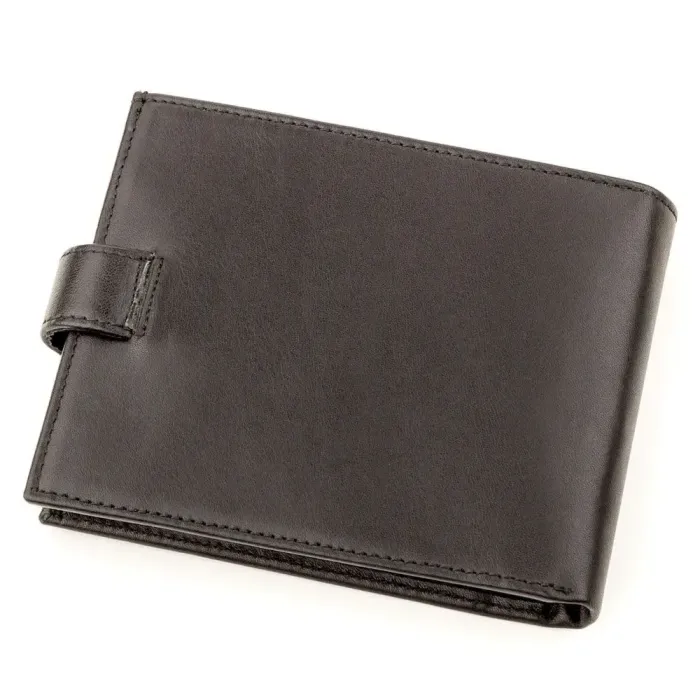 Гаманець чоловічий KARYA 17245 шкіряний Чорний