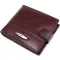 Гаманець чоловічий із вбудованою візитницею шкіряний TAILIAN 19007 Коричневий