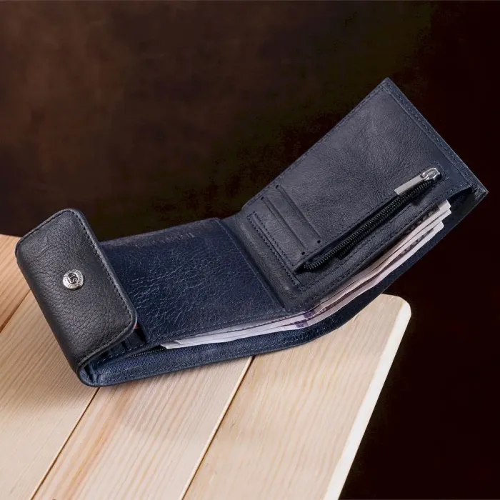 Гаманець ST Leather 18315 (ST155) синій