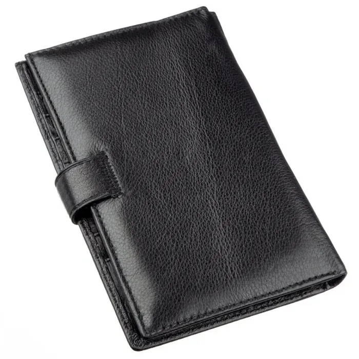 Гаманець-візитниця для чоловіків ST Leather 18831 Чорний