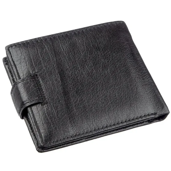 Портмоне для чоловіків з натуральної шкіри ST Leather 18835 Чорний
