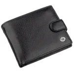 Чоловічий універсальний гаманець ST Leather 18836 Чорний