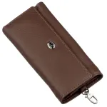 Чоловічий універсальний гаманець із ключницею ST Leather 18840 Коричневий