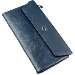 Чудовий гаманець-клатч ST Leather 18843 Синій