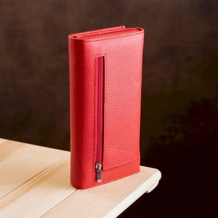 Чудовий жіночий гаманець ST Leather 18858 Червоний