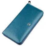 Жіночий клатч-візитниця ST Leather 18861 Синій