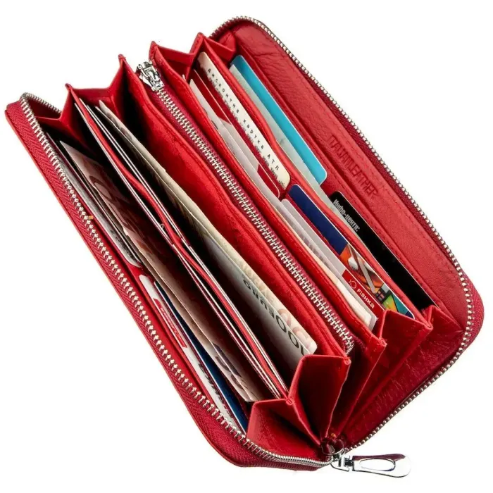 Жіночий граціозний клатч ST Leather 18862 Червоний