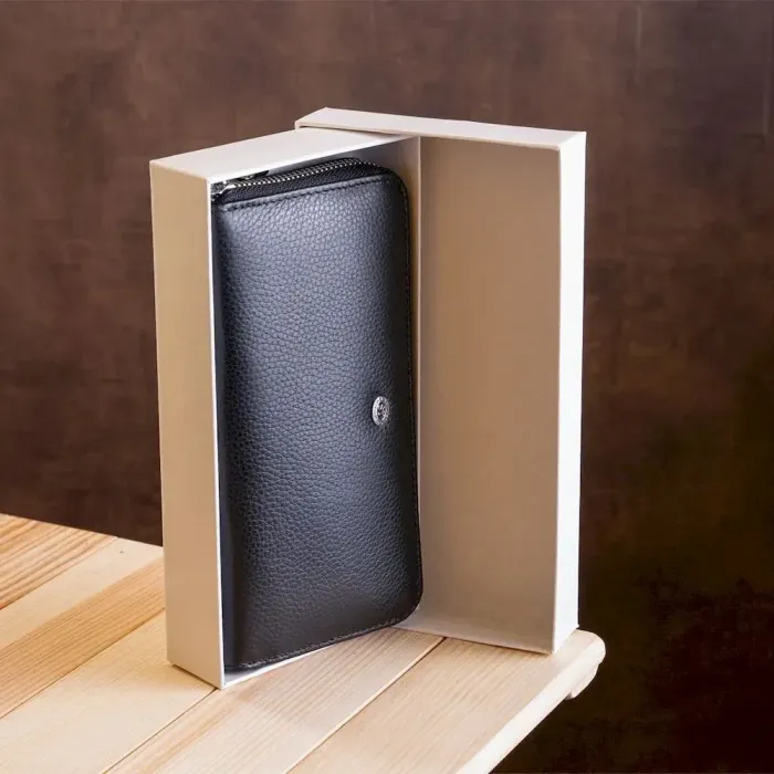 Жіночий клатч ST Leather 18863 Чорний