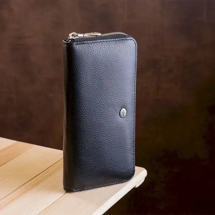 Жіночий клатч ST Leather 18863 Чорний