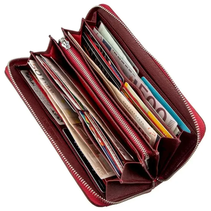 Універсальний жіночий клатч ST Leather 18865 Червоний