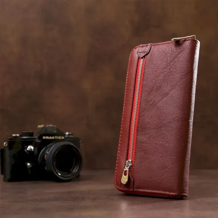 Універсальний жіночий клатч ST Leather 18865 Червоний