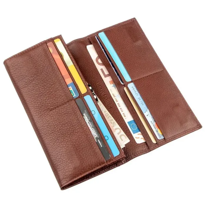 Універсальний гаманець ST Leather 18873 Коричневий