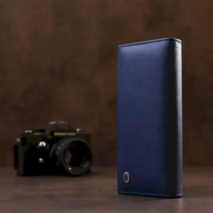 Багатофункціональний гаманець ST Leather 18874 Синій