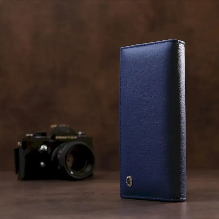 Багатофункціональний гаманець ST Leather 18874 Синій