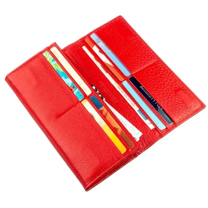 Жіночий місткий гаманець ST Leather 18875 Червоний