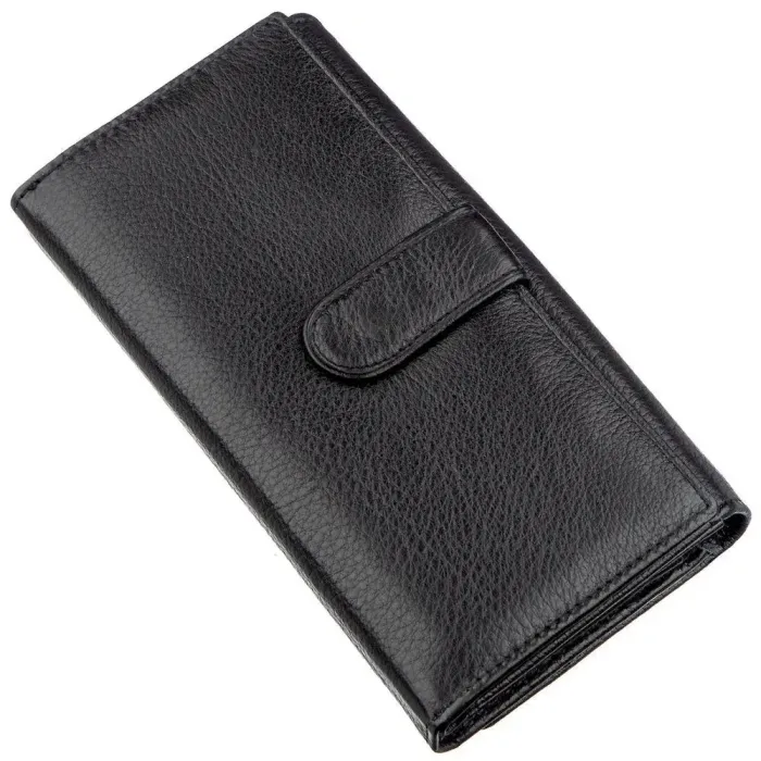 Жіночий гаманець з візитницею ST Leather 18881 Чорний