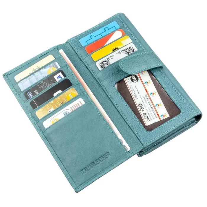 Сучасний жіночий гаманець ST Leather 18883 Синій