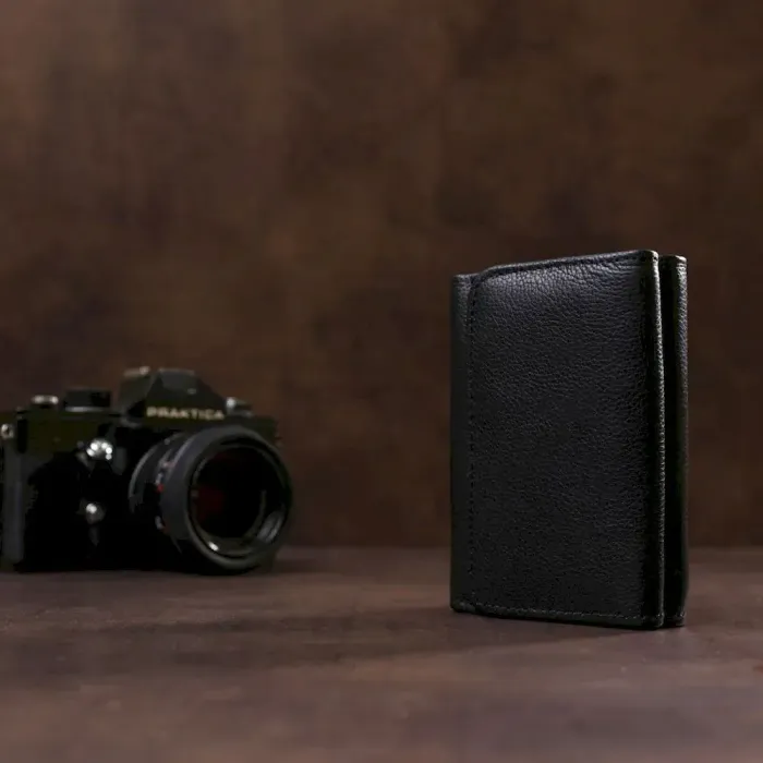 Гаманець для жінок зі шкіри ST Leather 18886 Чорний