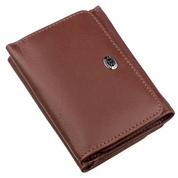 Жіночий гаманець з монетницею на кнопці ST Leather 18887