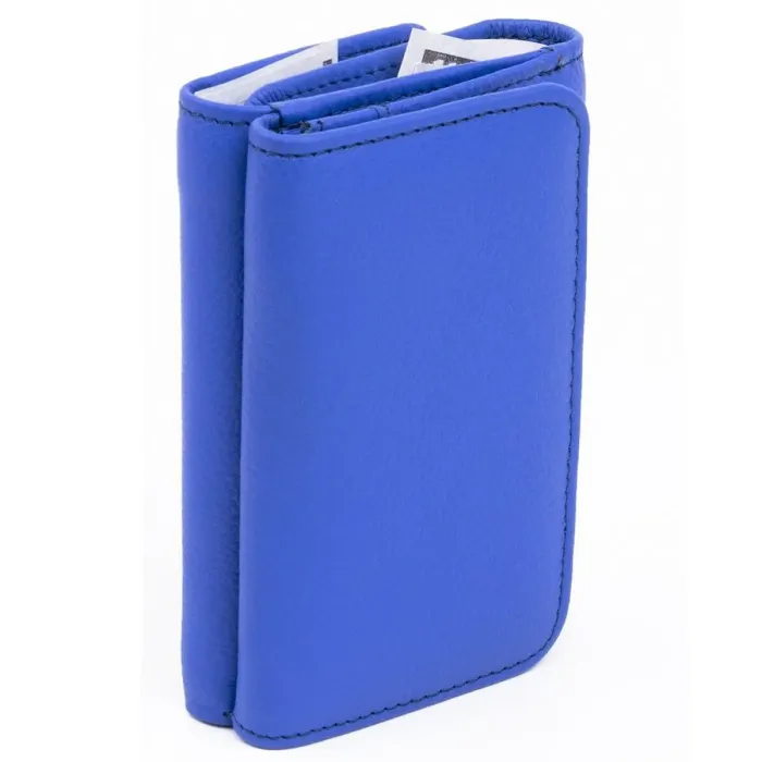 Оригінальний жіночий гаманець із монетницею ST Leather 18888 Блакитний