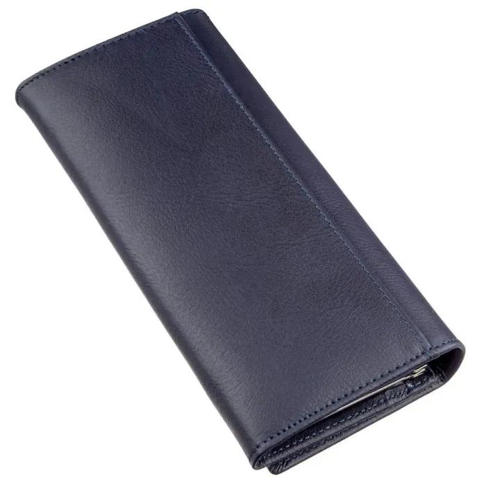 Жіночий гаманець із зовнішнім відділенням ST Leather 18895 Синій