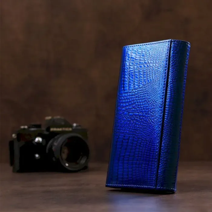 Жіночий гаковий гаманець ST Leather 18901 Синій