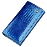 Жіночий гаковий гаманець ST Leather 18901 Синій