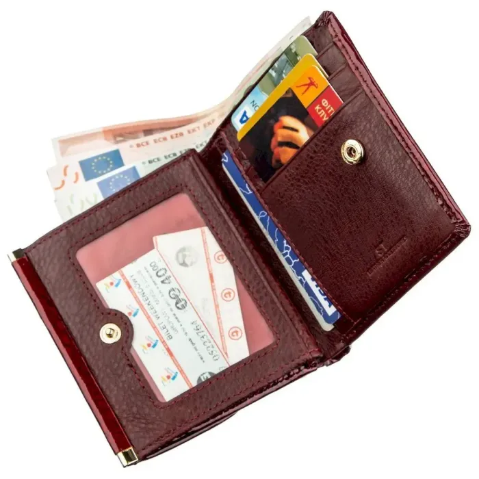 Стильний жіночий гаманець ST Leather 18912 Бордовий